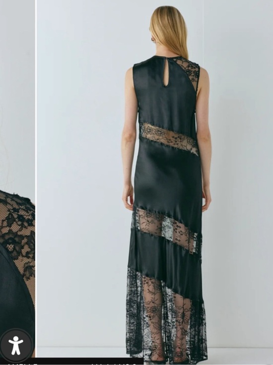 NWT • VRG GRL Dorit Black Dress - AU 8/US 4
